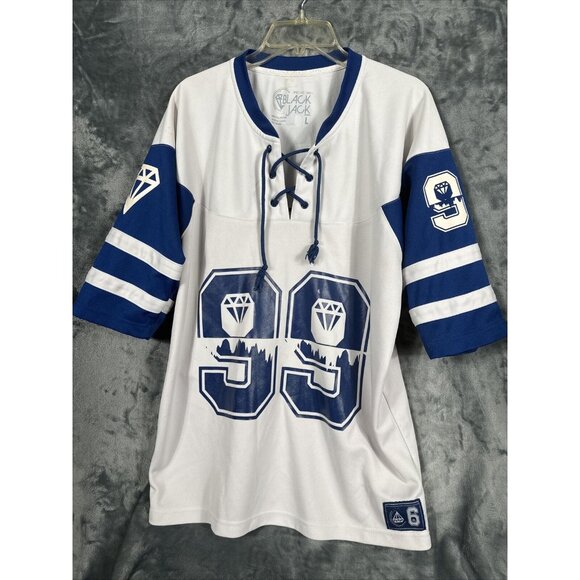 Black Jack Other - Black Jack Clothing USA Hockey/Baseball Jersey Wayne Gretzky Men’s Large